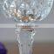 Clear wine glass stem glassware for sale