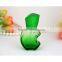 yiwu bitten apple shape pump sprayer 15ml crystal perfume glass bottle