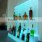 liquor display rack ,wine back bar,with water bubble and let lighting