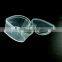 disposable soy sauce container Plastic transparent cup connected cover 1oz, 2 oz,