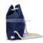 High quality tarpauli denim tote storage bag christmas shopping bag