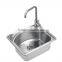 Kitchen steel washing basin European kitchen sink