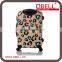 ABS+PC Hard Trolley Luggage with colourful heart printing