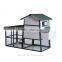 Pawhut 90" x 41" x 59" Dutch Gambrel Style Chicken Coop w/Nesting Box and Outdoor Run