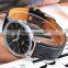 Hot Black Leather Strap Boys Fancy Children Sport Quartz Watch