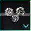 Wholesale China manufacturing 1ct 2 ct 3ct round cut E F color VVS eye clean synthetic moissanite