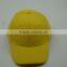 Yellow blank baseball cap,best selling Baseball cap