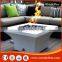 Square Magnesia Gas Fire Pit Table