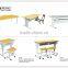 School Furniture Double Metal Desk and Chair Set for Students
