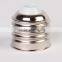 good quality E27 no soldering iron nickel lamp base socket