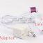 540 Needles Micro Needle Roller Super Silence Multifunction PDT Interchangeable Roller Derma Vib, Electric dermaroller