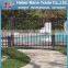 Cheap powder coated wrought iron fence gate, black main gate