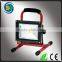 Super bright tripod 20w outdoor flood rechargeable led work light, cob rechargeable led flood light