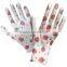 nitrile printed household glove
