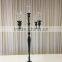 Glass Votive Candelabra Centerpiece, Gold Candelabra For Wedding Decoration