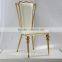 New modern stainless steel dining chair for sale