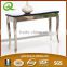 F286 tempered glass modern console table