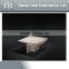 modern tempered glass top marble base center rectangle coffee table