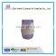 Set of 4 Purple Elegant Wholesale Glass Jars for Candle with Decoration
