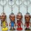 Guo hao custom NBA figures pvc plastic keychain for decoration