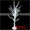 WF07132 white 59" plastic cheap crystal tree wedding table centerpiece tree wish tree