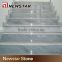 Polished indoor marche d'escalier en marbre