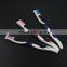 cheap wholesale adult tooth brush double headed toothbrush tongue cleaner