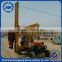 mini mobile pile rig/guardrail pile driver for sale