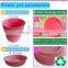 Wholesale cheap plastic large size flower hot pot&trays