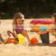 15 Piece Sand Toys Set Includes Tools for Building on Beach : Buckets, Molds, Rakes, Shovels and Toy Boat for Summer Fun
