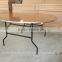 wholesale plywood dining folding table for outdoor furniture