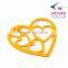 Star shape silicone coffee hot water heating cup mat cup holder cup pad