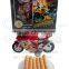 Yummy Egg Roll Cream Biscuit ,Motorcycle Toy
