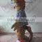 cartoon red hat squirrel mascot costume Leisure style squirrel costumes