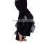 Charming Purple Yoga and Sportwear Ruffled Pands For Lady and Girl