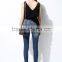 new style autumn girls long scratch sexy tight ripped jeans customized