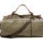 Unisex Vintage Casual Cotton Canvas Leather Haversack Shoulder Bag Travel Bag Weekend Bag Duffle Bag Travel Overnight Bag,For M