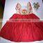 girls boutique back bow knot smocked baby dresses