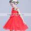 2017 kids clothes summer spanish style evening dress for girls party dress baby girl flower dresses