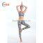 HSZ-017 Yoga Suits Top + Pants Sets Women's Yoga Fitness Wear Sexy Fancy Bra Panty Set Running Sports Mature Women Legging