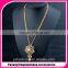 Wholesale Natural pearls 925 Silver Jewelry Women Micro Pave CZ Shiny One Stone Flower Necklace