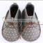 New arrival 2017 release baby and kids polka dot shoes