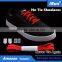 Red No Tie Elastic Laces For Children - Flat Elastic No Tie Shoelaces with Adjust Tension - Amazon/eBay Supplier
