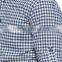 Navy check Long Sleeve Buttoned Shirt
