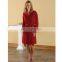 fashion 100% pure cashmere bathrobe