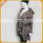 2015 spring gray adult women's fitted Jsfur Brand roll sheep lamb fur coats