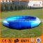 Colorful inflatable swimming pool for paddle boat