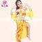 ET-132 Tribal sexy ballroom 3pcs performance children belly dance costume set including top and skirt and arm accessory