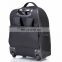 Factory direct selling polyster material trolley bag with 2 wheels
