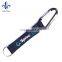 D shaped aluminum lightweight climbing sports carabiner keychain